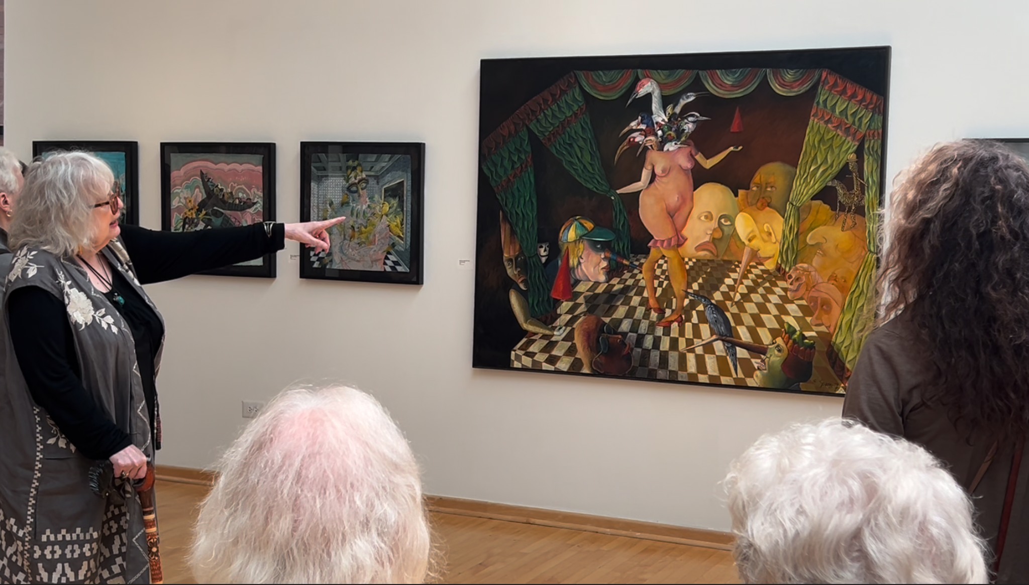 Eleanor's artist talk