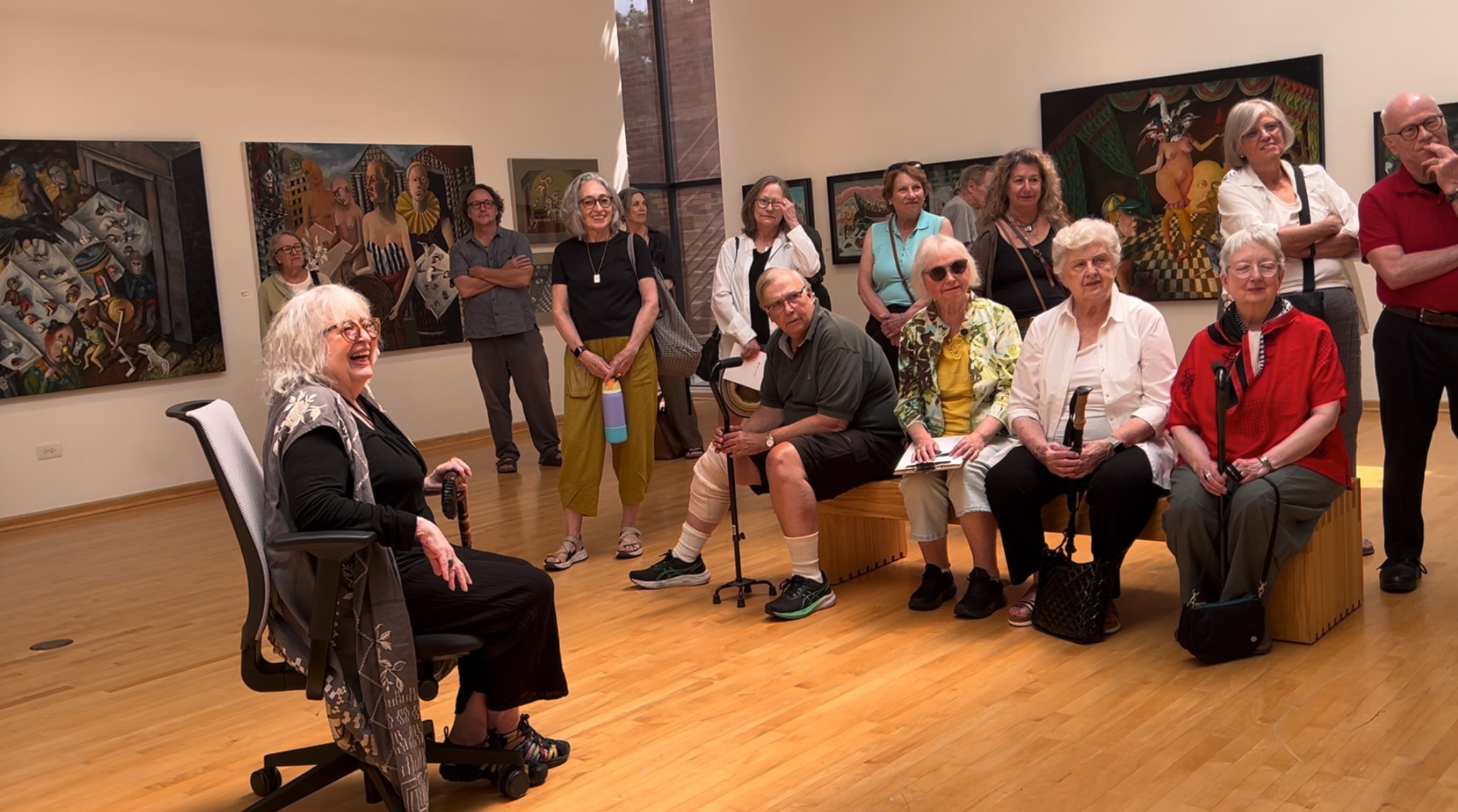 Eleanor's artist talk