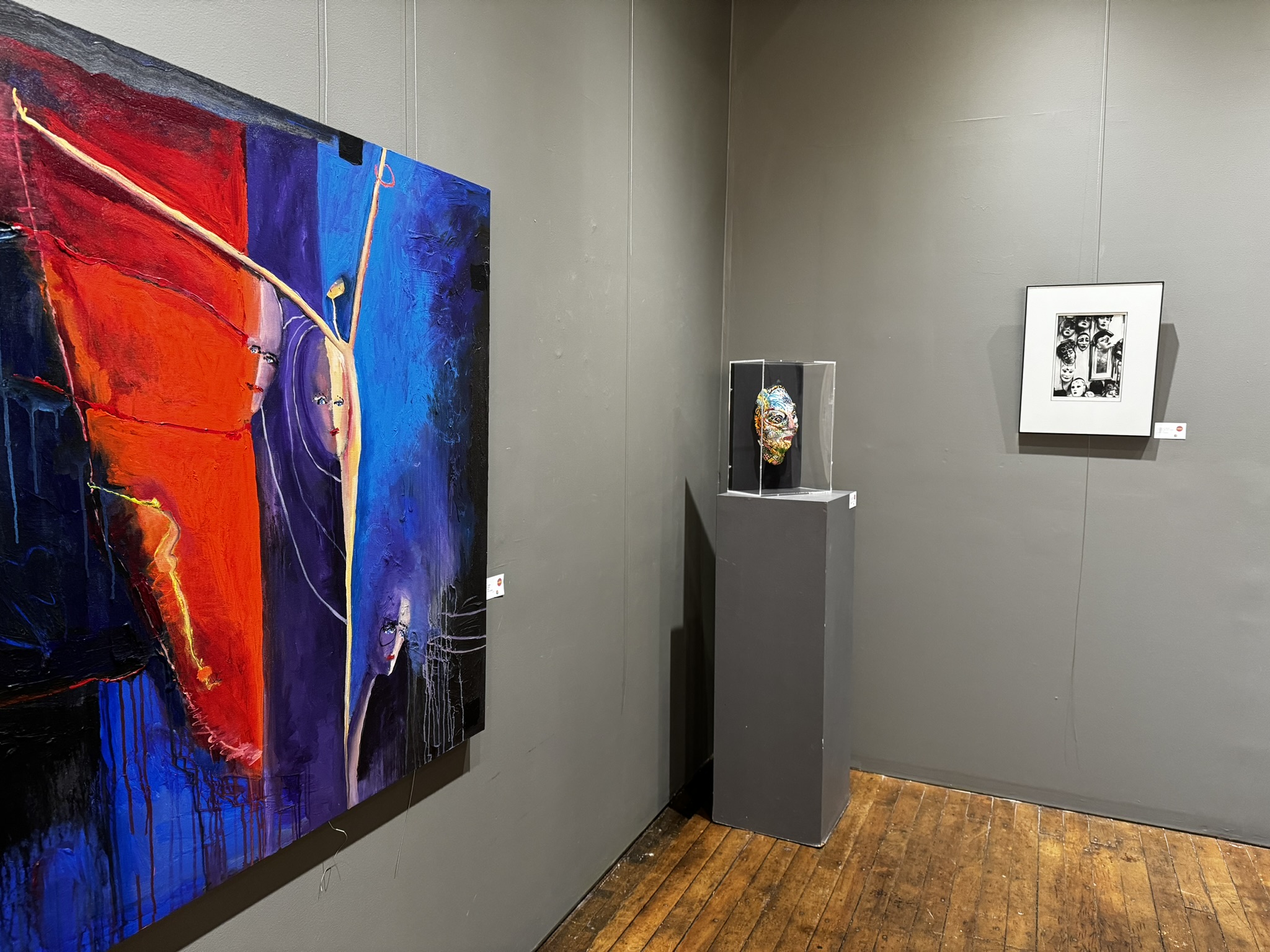 mask exhibition gallery view