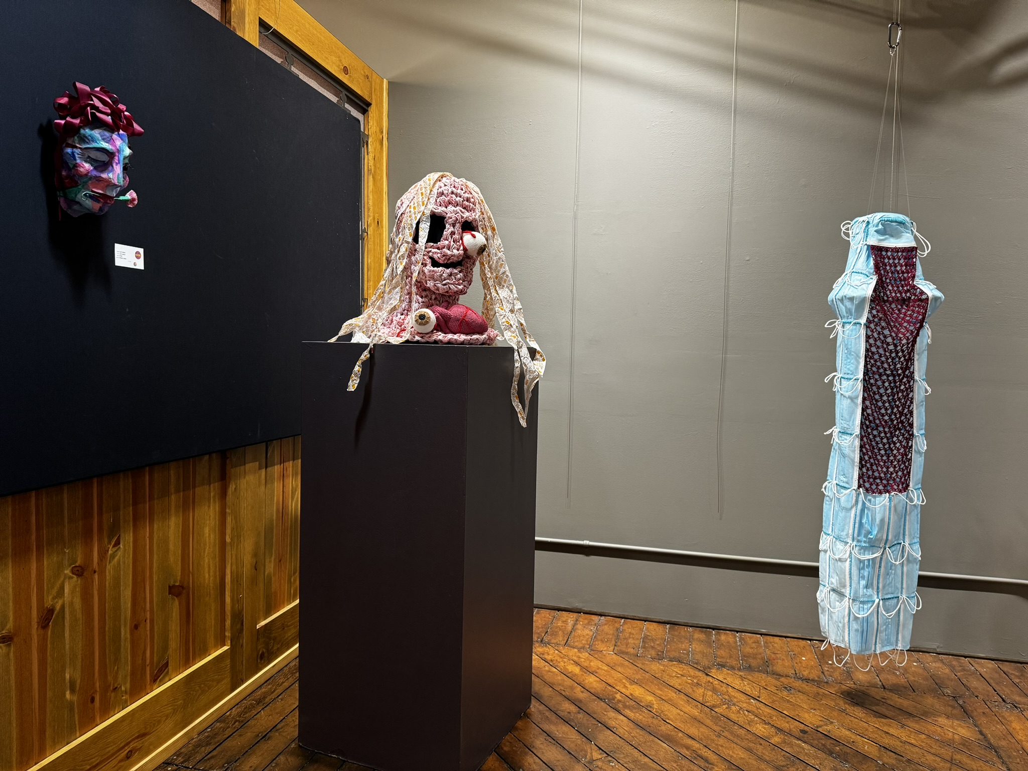mask exhibition gallery view
