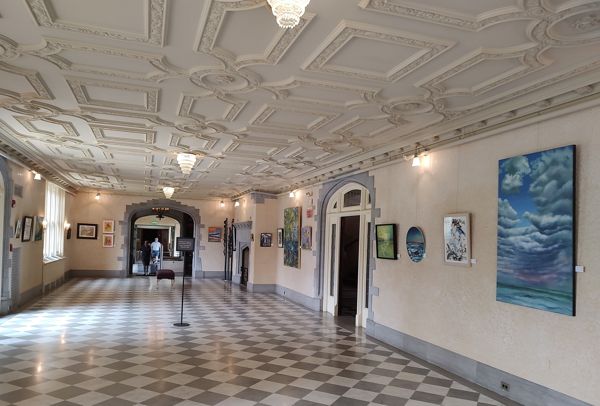 mask exhibition gallery view