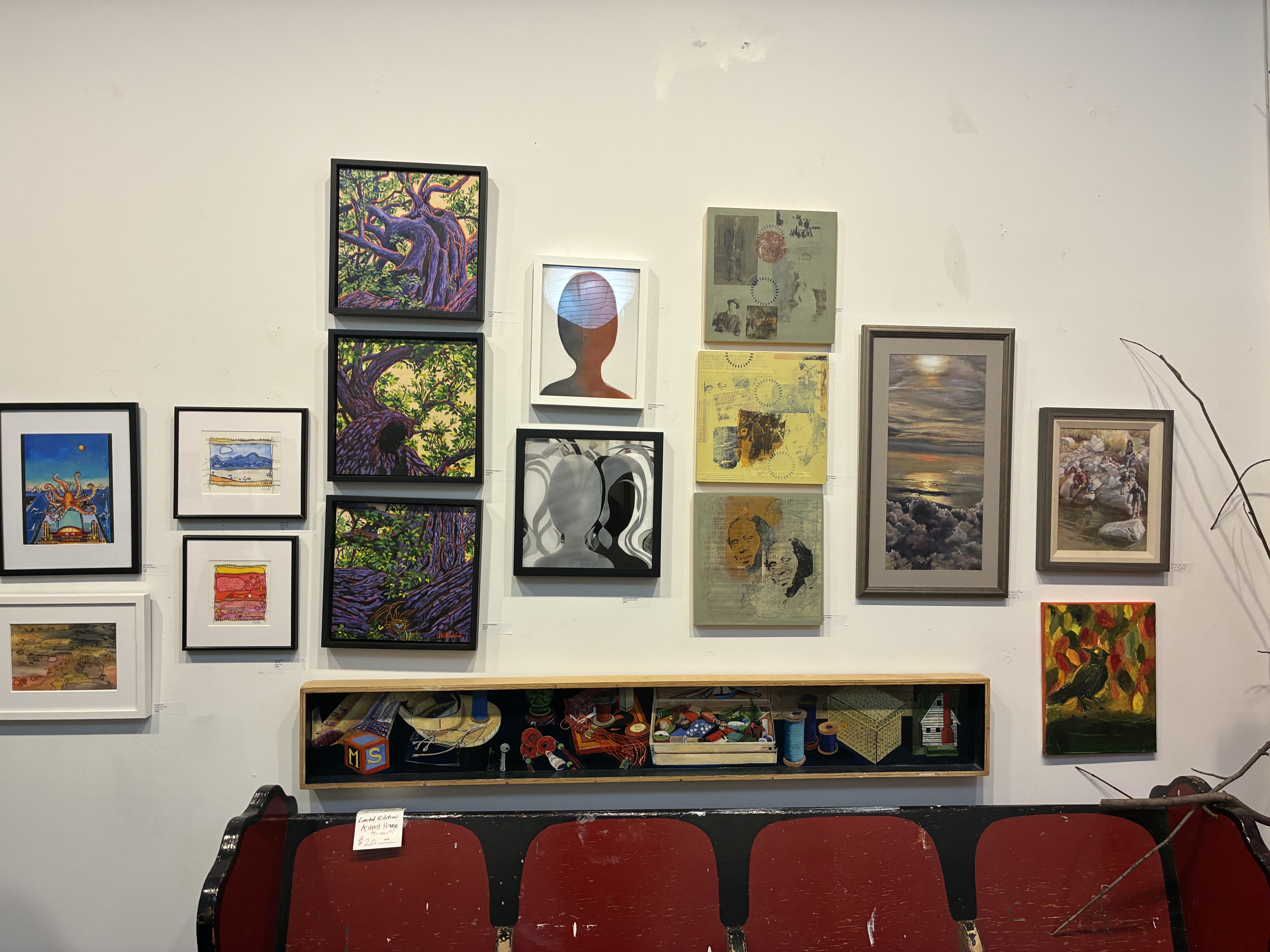 mask exhibition gallery view