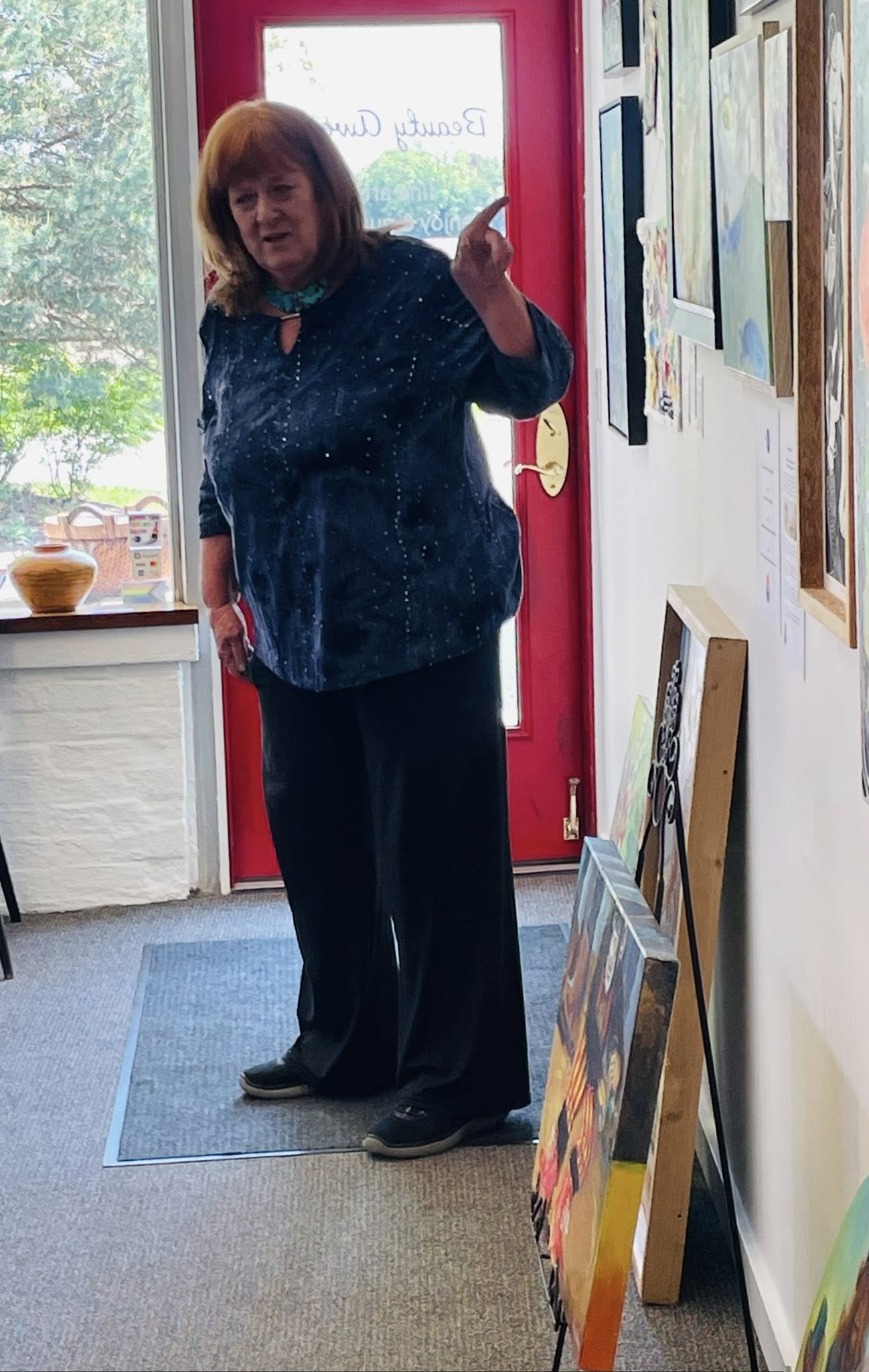 Sandie Bacon's artist talk
